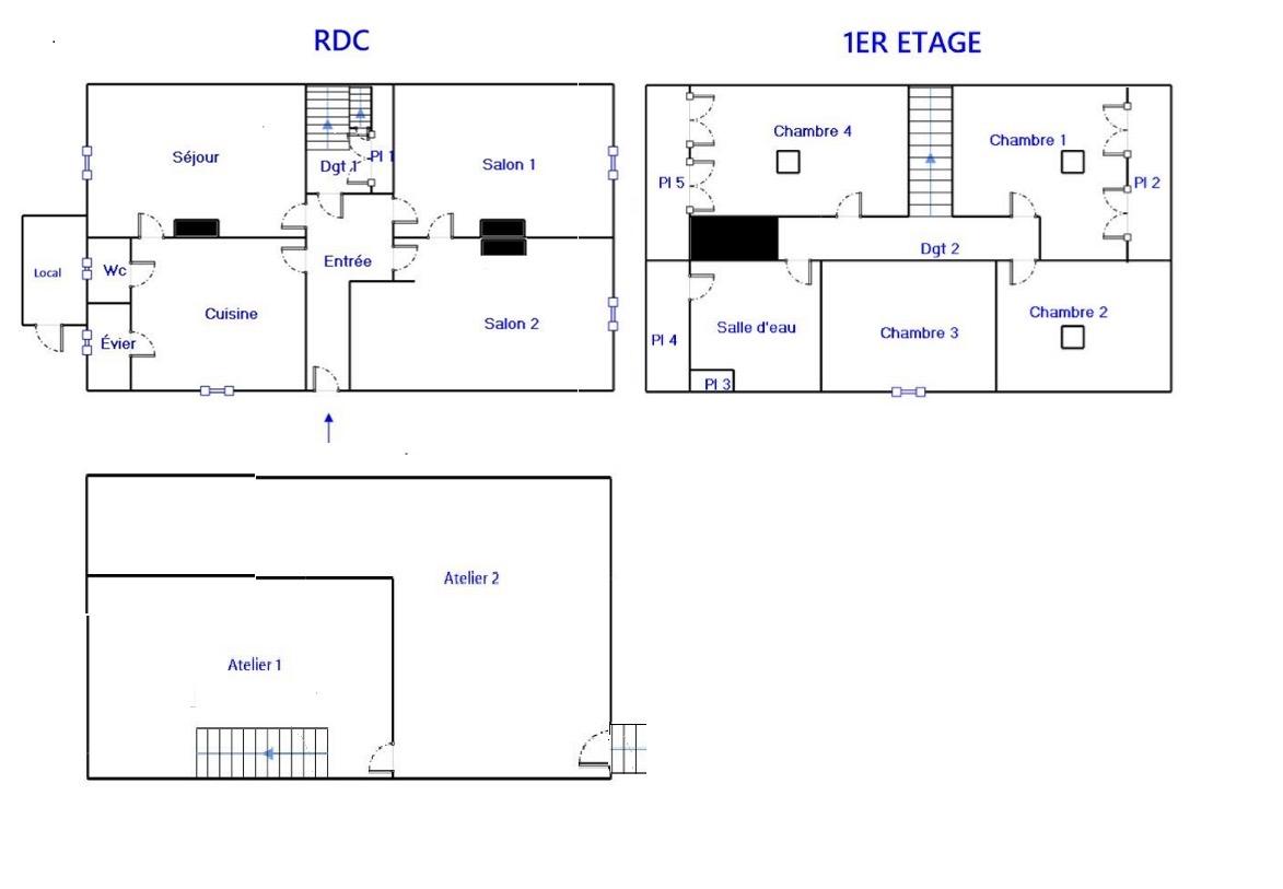 Maison 6 pièces 164 m² · à Saint-Étienne · 164 m² · 130 000 €