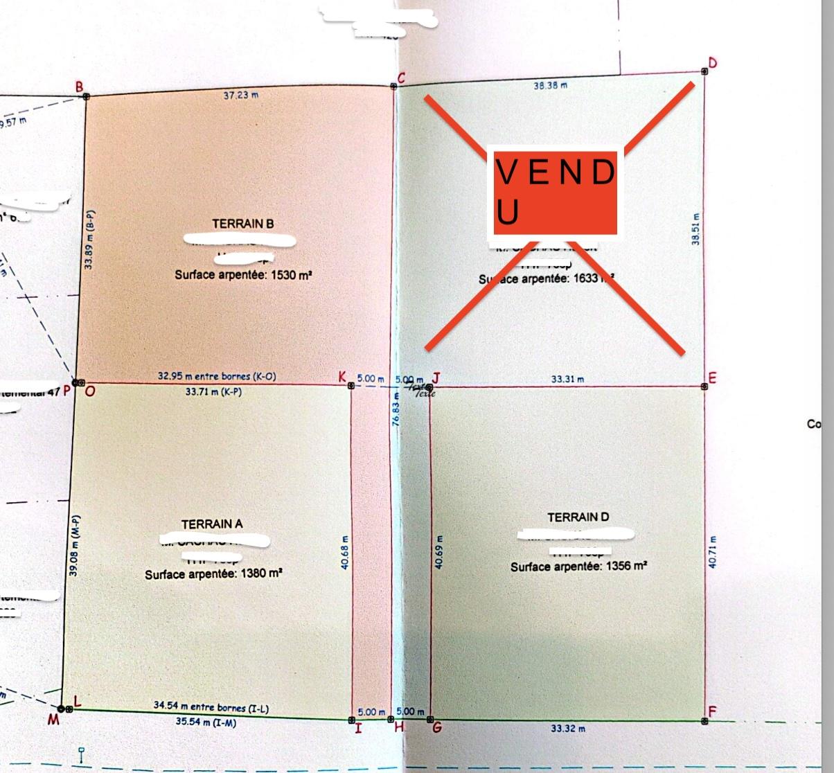 Terrain constructible à Cocumont (47250) - Cocumont · 35 000 €