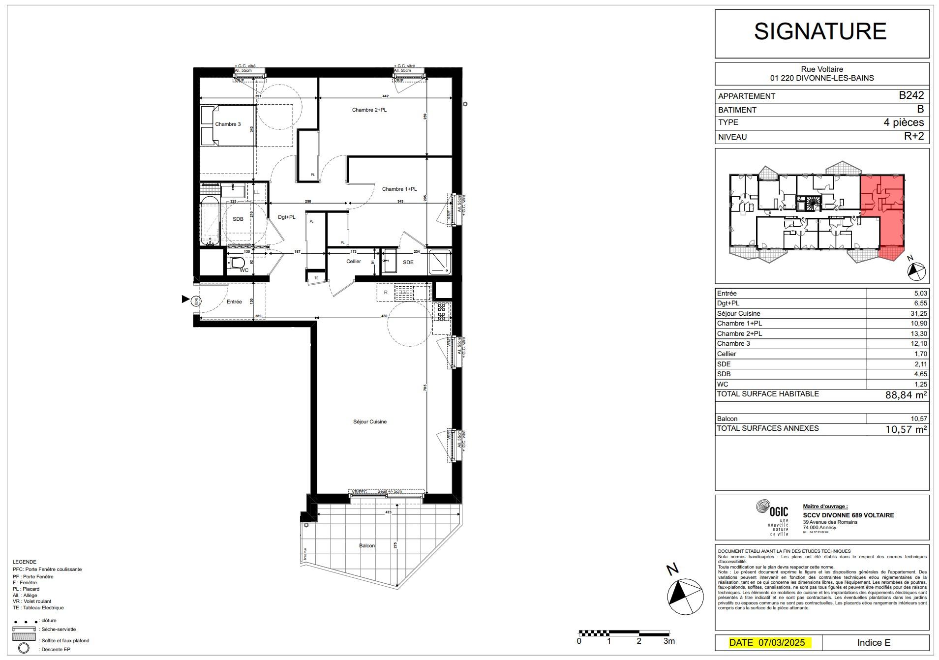 Appartement 4 pièces 89 m² · à Divonne-les-Bains · 89 m² · 668 000 €