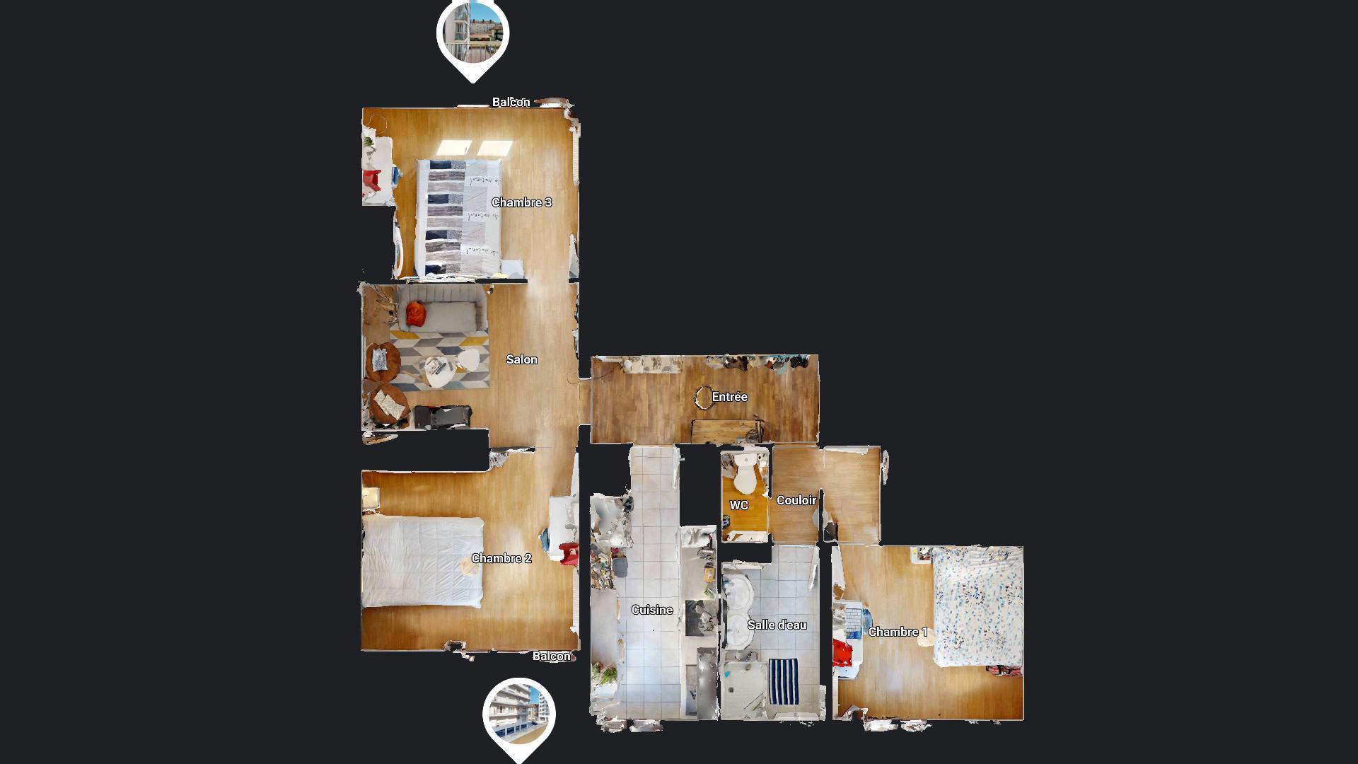 Appartement 4 pièces 69 m² · à Pau · 69 m² · 141 500 €