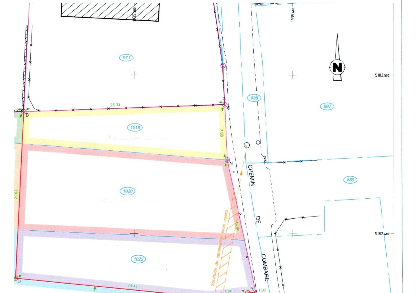 Terrain 625 m² · à Mûres · 625 m² · 240 000 €