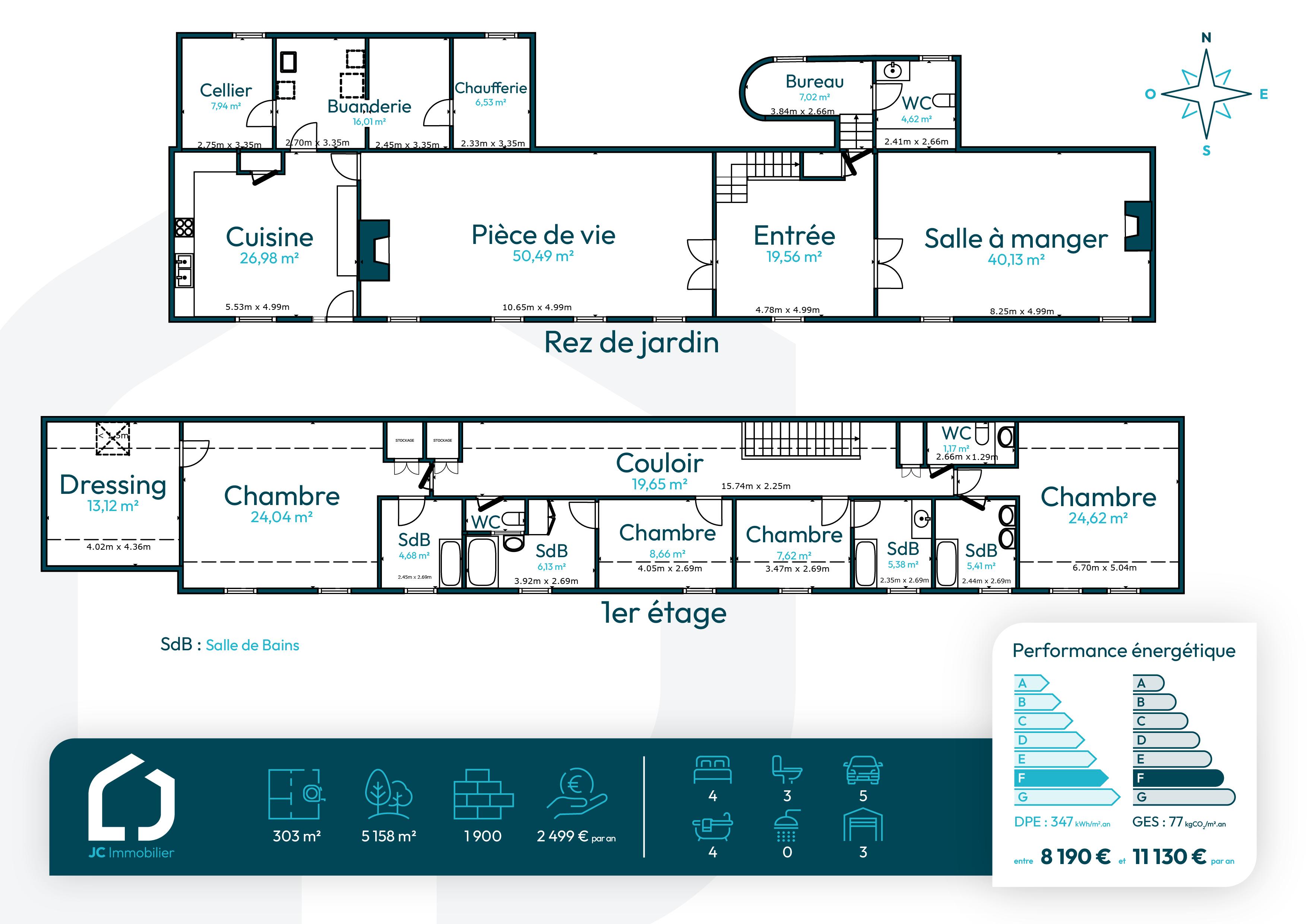 Maison 303 m² · à Beaune-la-Rolande · 303 m² · 575 000 €