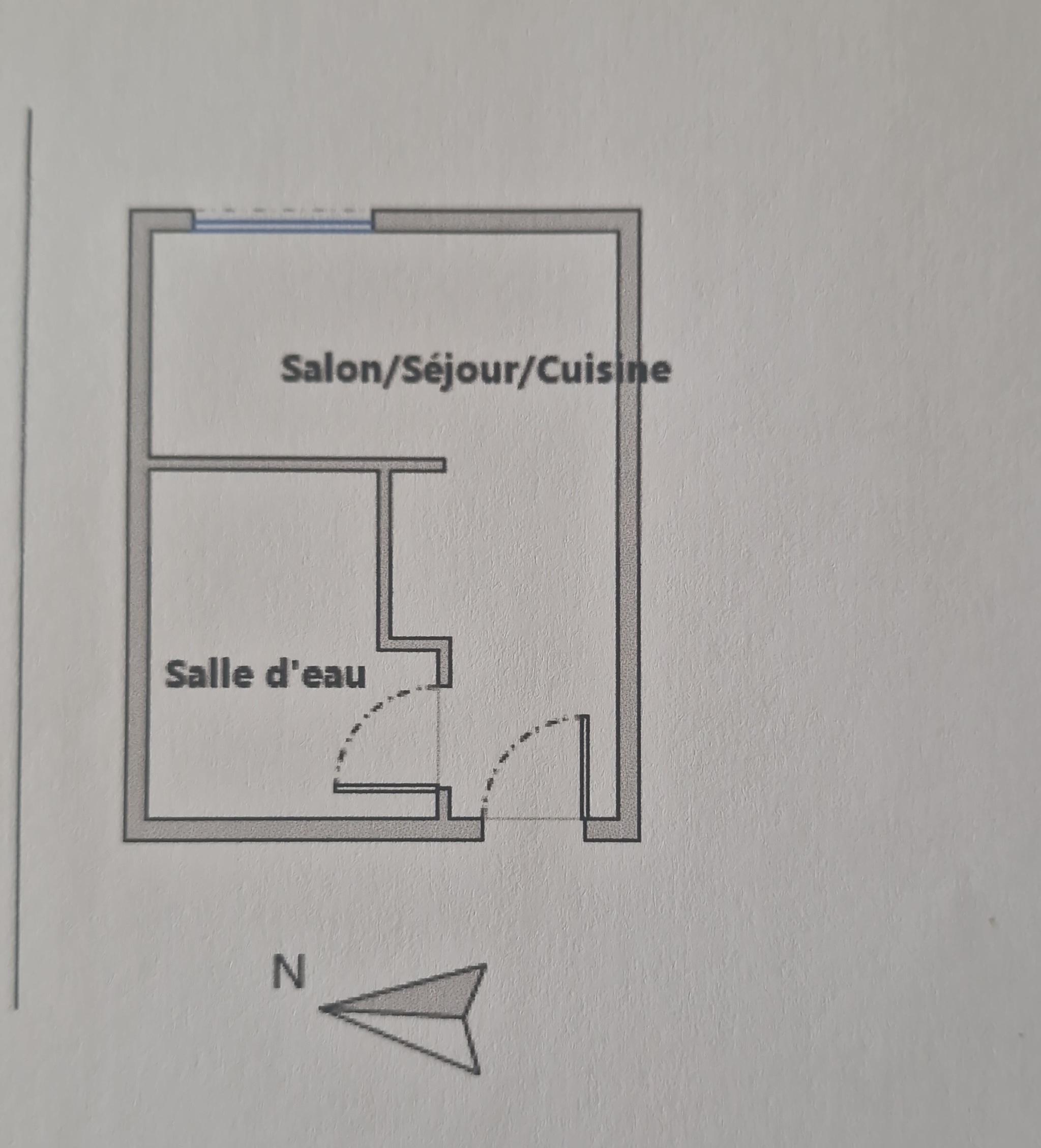 Appartement 1 pièce 15 m² · à Mauguio · 15,4 m² · 81 000 €