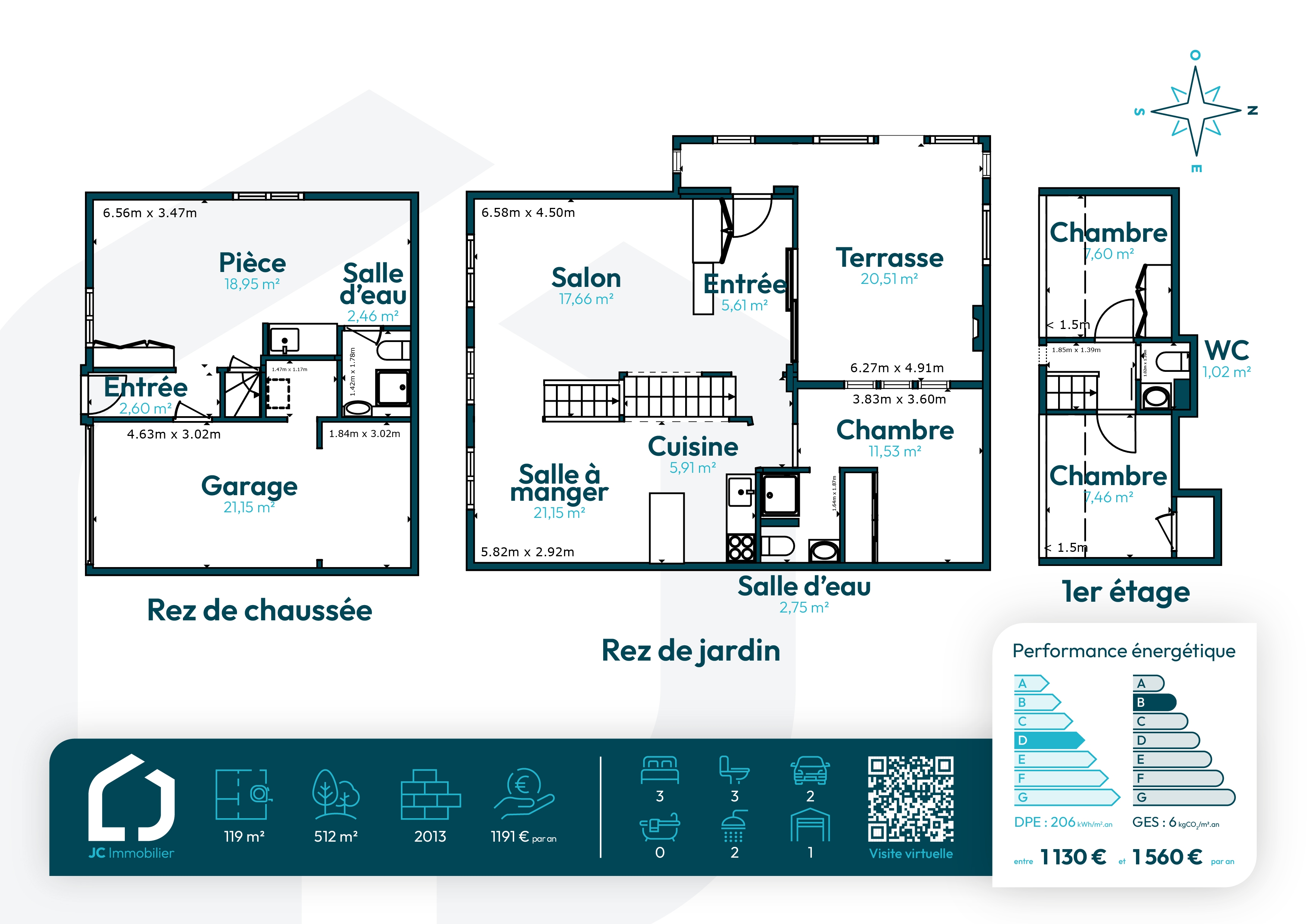 Maison 5 pièces 119 m² · à Souppes-sur-Loing · 119 m² · 160 000 €