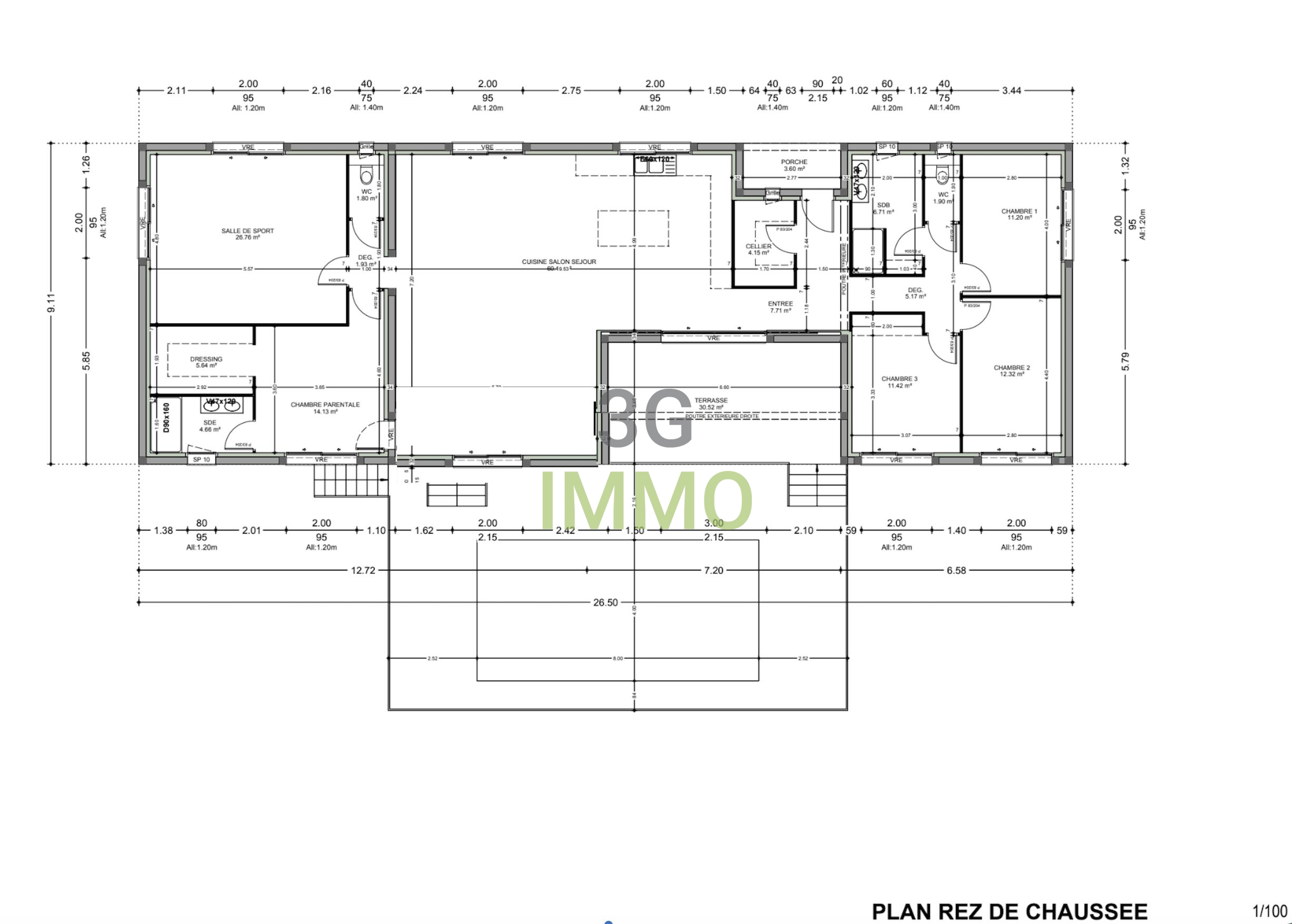 1 pièce 182 m² · à Nîmes · 182 m² · 835 000 €