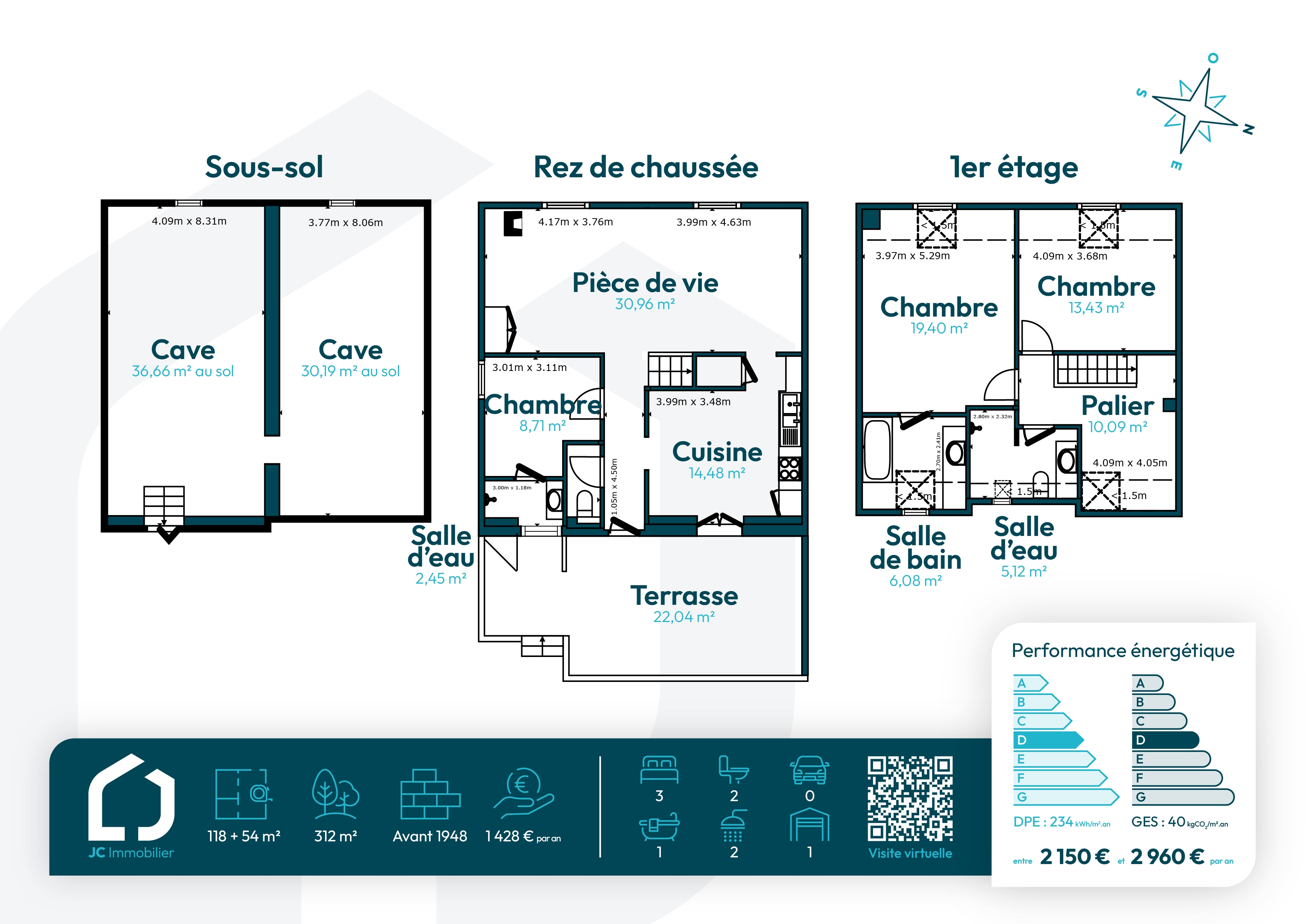 Maison 5 pièces 118 m² · à Nemours · 118 m² · 310 000 €