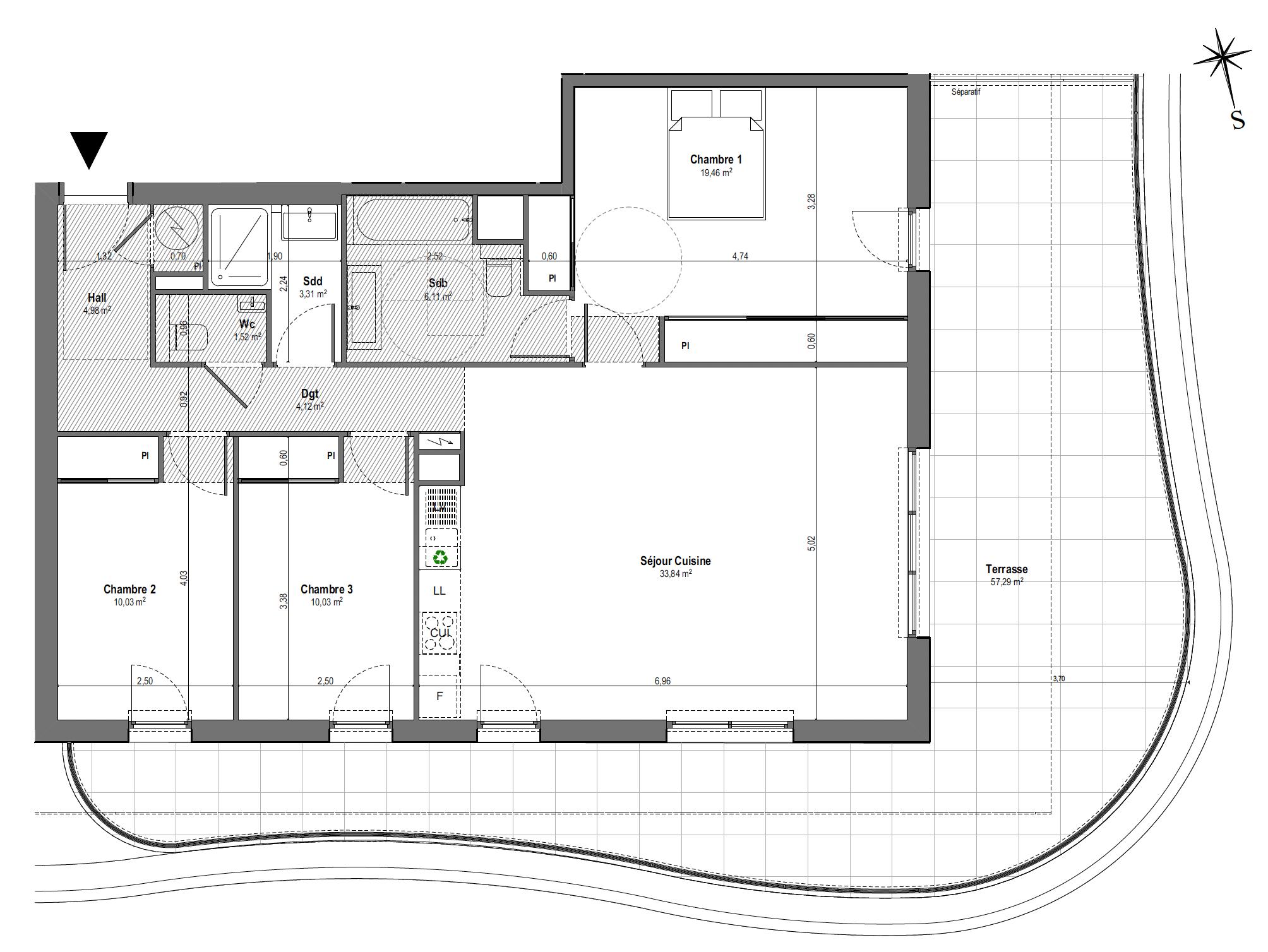 Appartement 4 pièces 93 m² · à Villeneuve-Loubet · 93 m² · 795 000 €