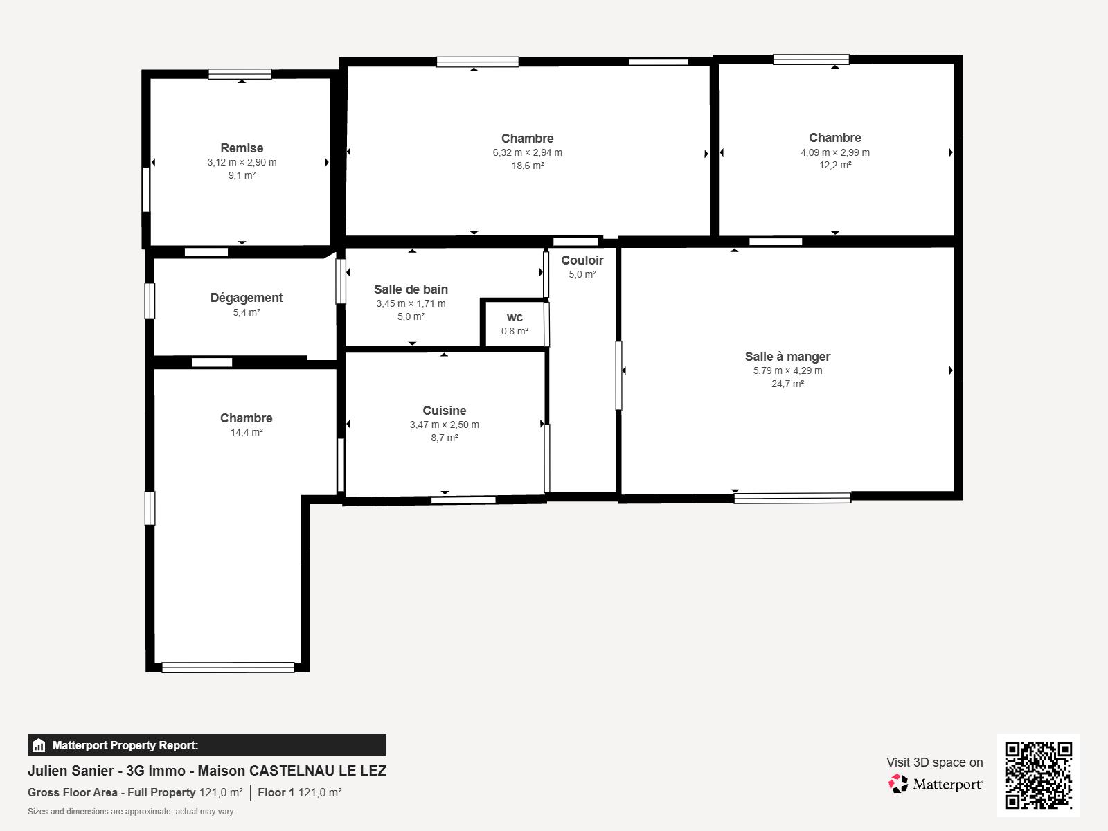Maison 4 pièces 89 m² · à Castelnau-le-lez · 89,2 m² · 430 000 €