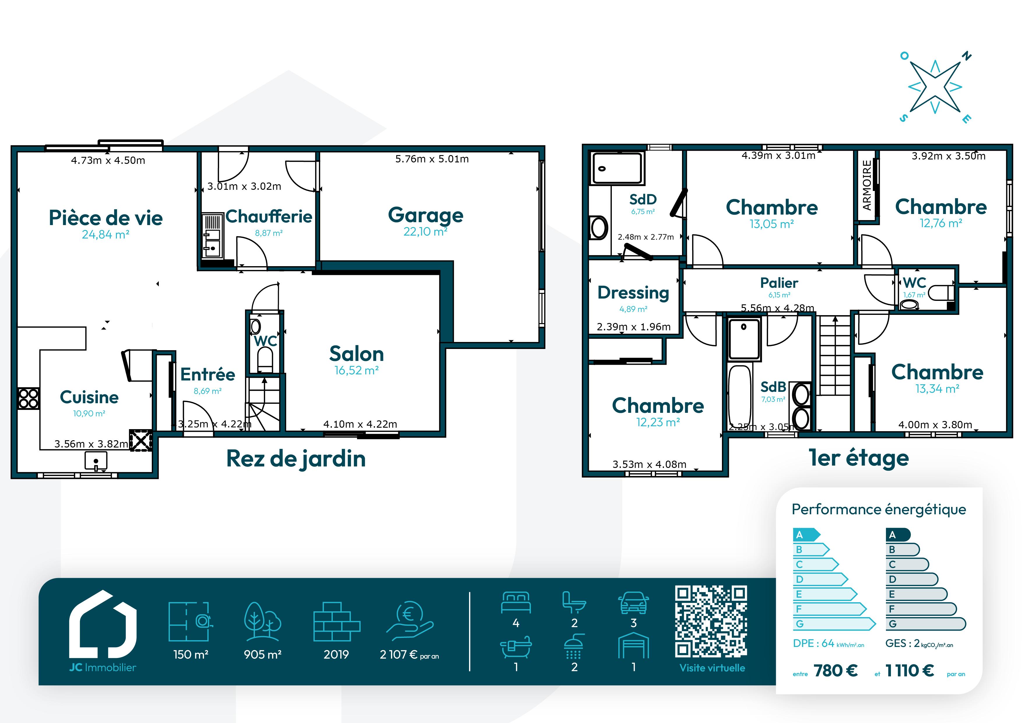 Maison 6 pièces 150 m² · à Montigny-sur-Loing · 150 m² · 475 000 €