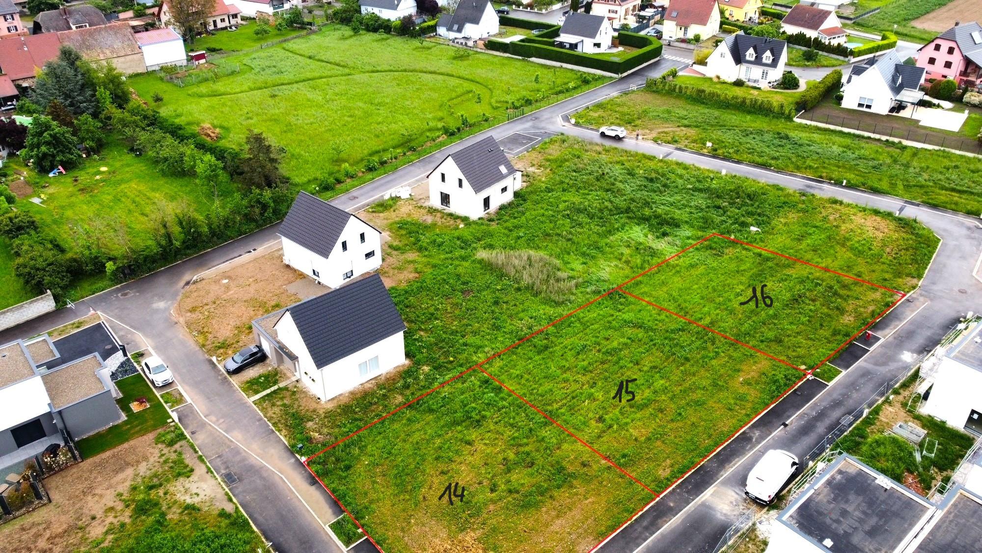 Terrain constructible à Munwiller (68250) - Munwiller · 94 900 €