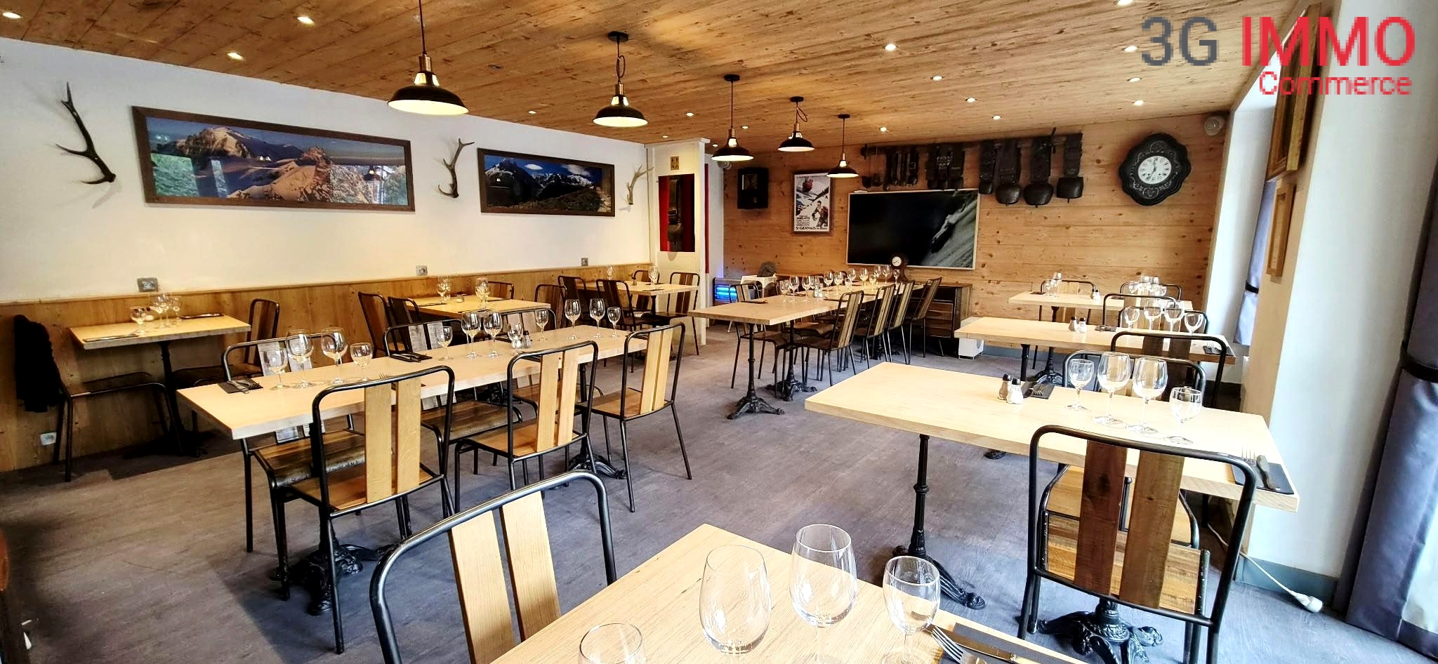 Restaurant à Saint-Gervais-les-Bains (74170) - Saint-Gervais-les-Bains · 80 m² · 390 000 €