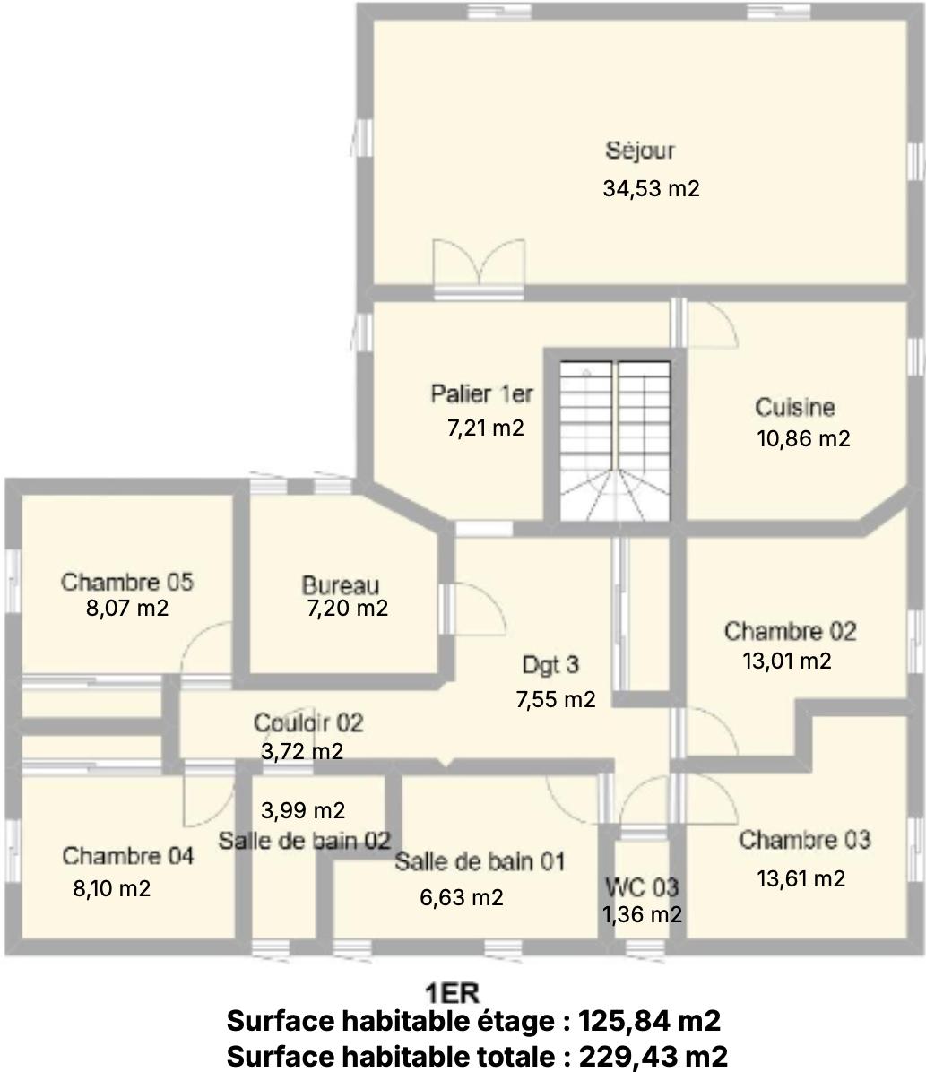 Maison 11 pièces 229 m² · à Talant · 229,4 m² · 570 000 €