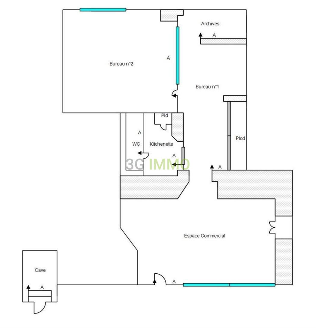 Autre à Loches (37600) - 53.53 m² - Loches · 53,5 m² · 112 000 €