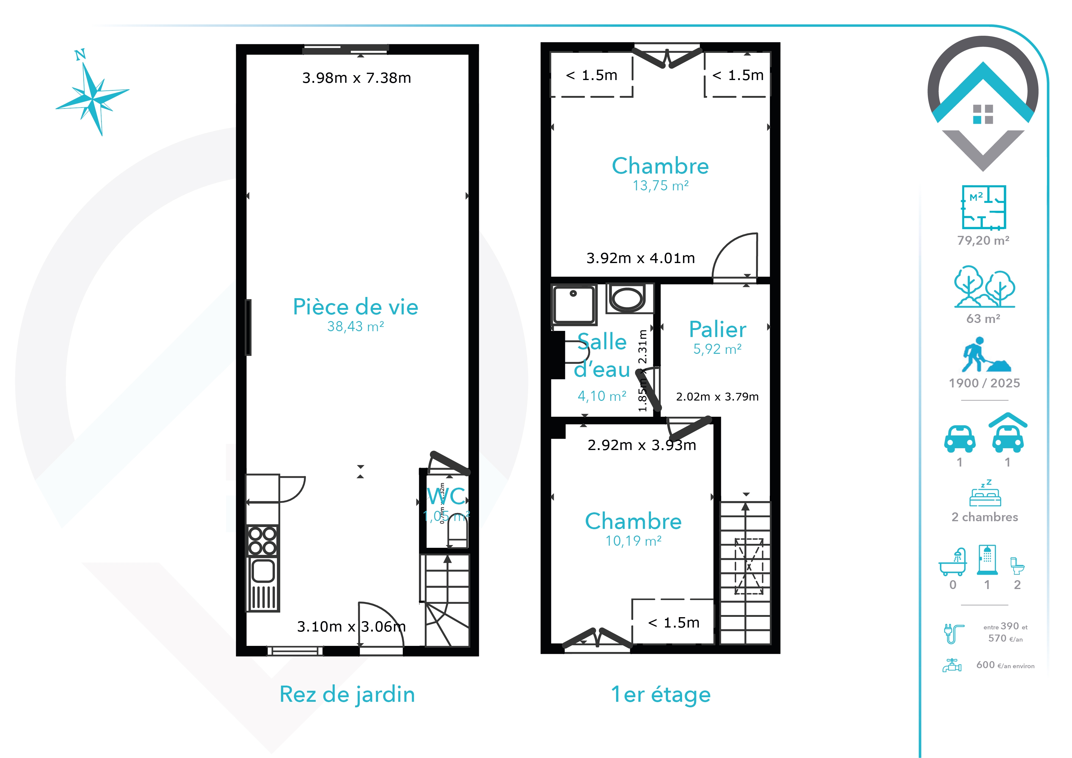 Maison 4 pièces 76 m² · à Réau · 75,9 m² · 240 000 €