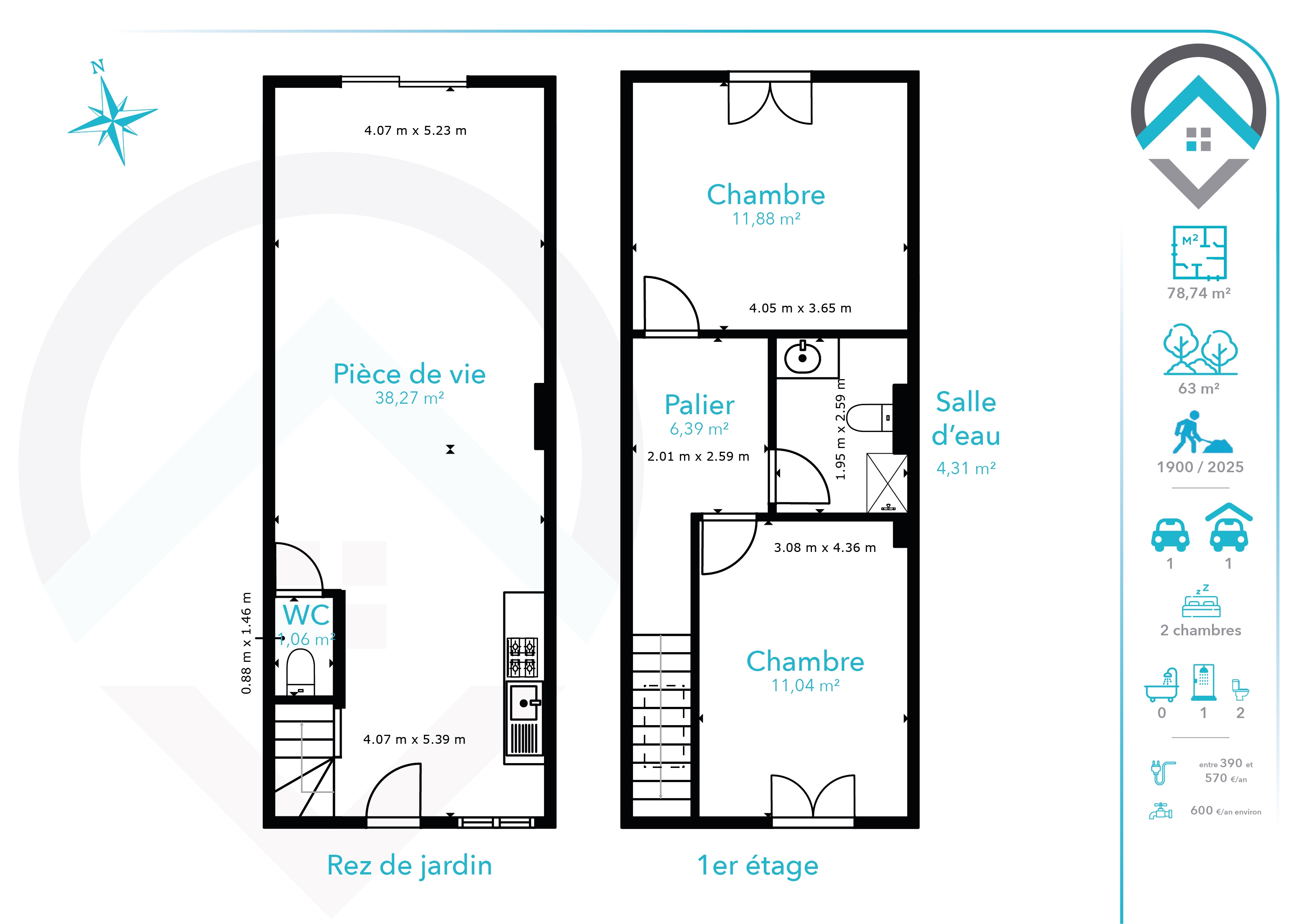 Maison 4 pièces 75 m² · à Réau · 75,5 m² · 240 000 €