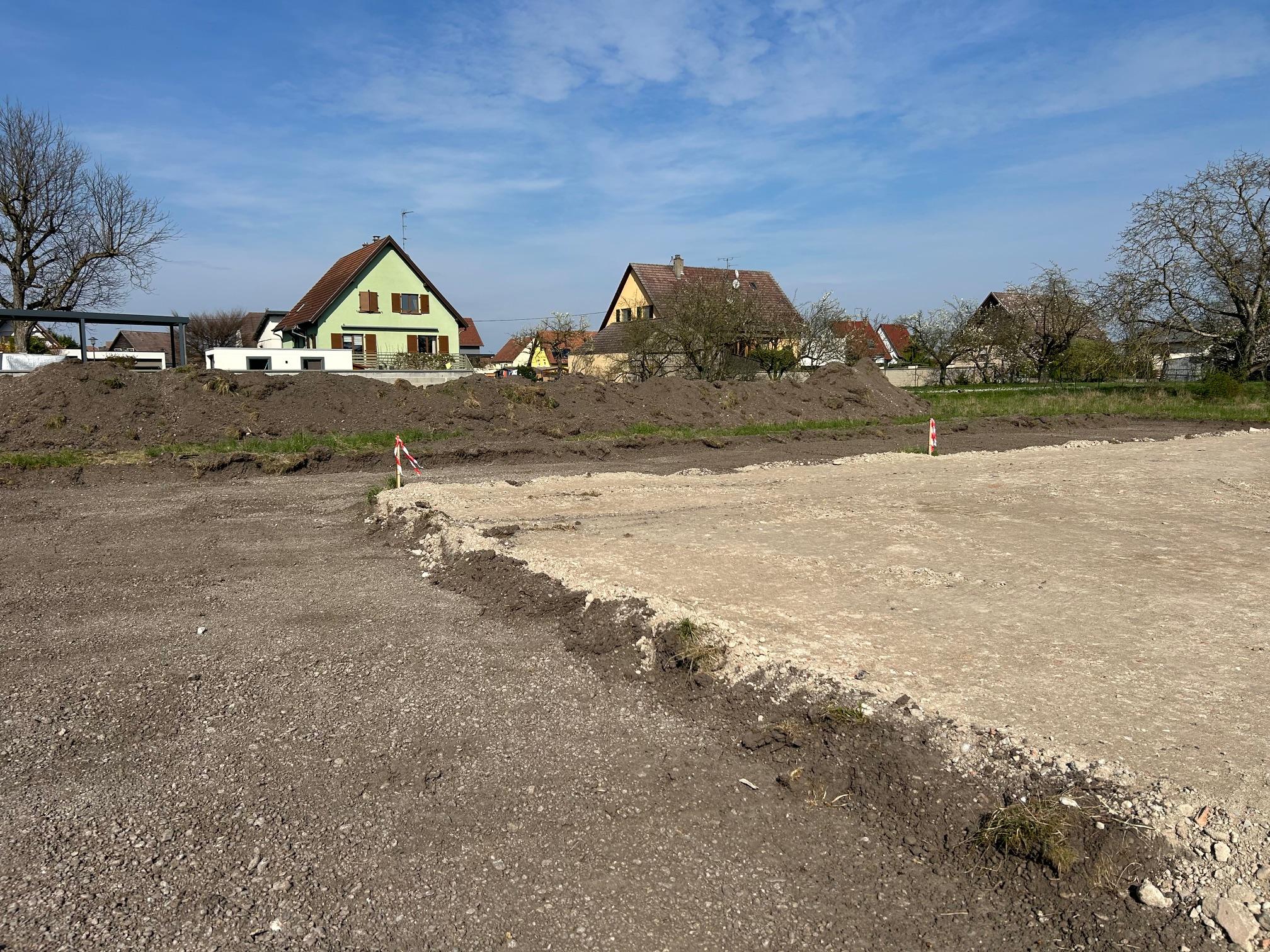 Terrain 415 m² · à Grussenheim · 76 400 €
