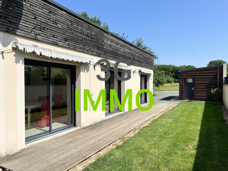 Maison de plain-pied à Fleury-sur-Loire (58240)