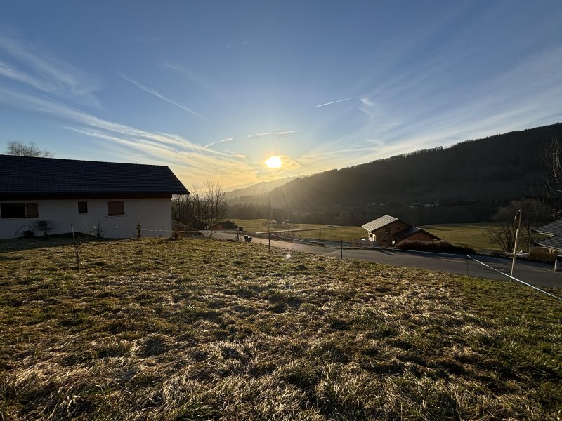 Terrain constructible à Habère-Poche (74420)