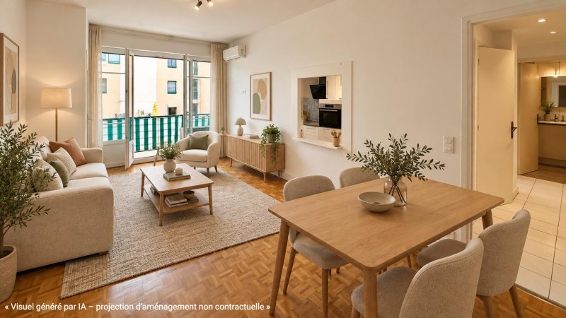 Appartement T2 à Nice (06000)