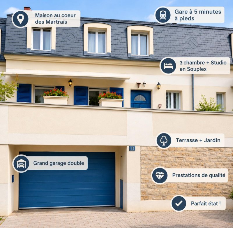 Maison T6 à Mantes-la-Jolie (78200)