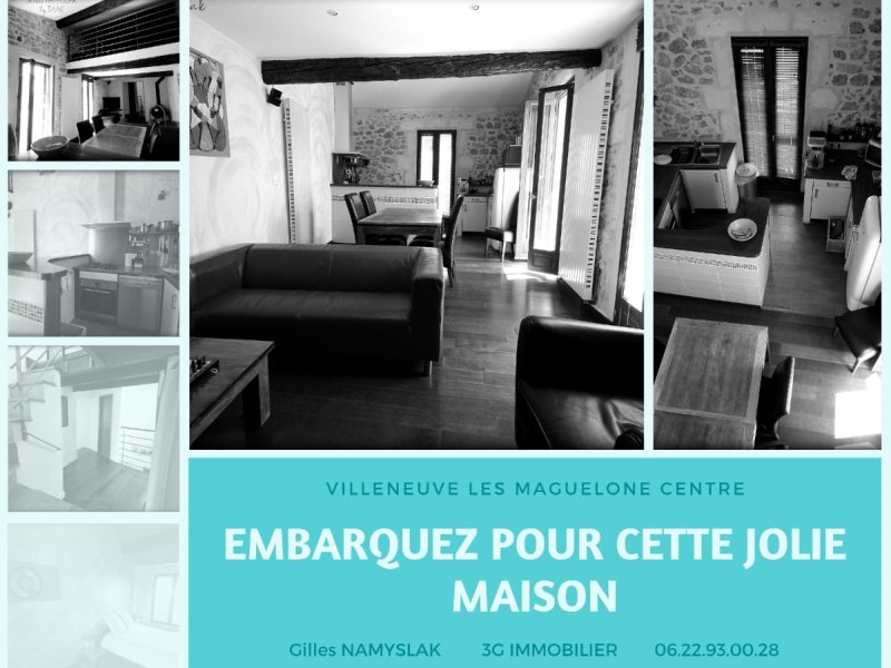 Maison à Villeneuve-Lès-Maguelone (34750)