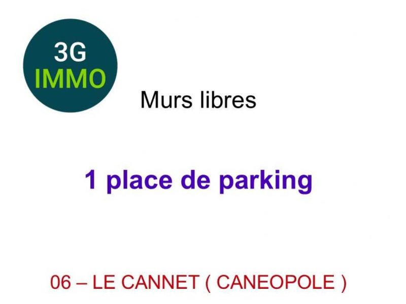 Garage / Parking à Le Cannet (06110)