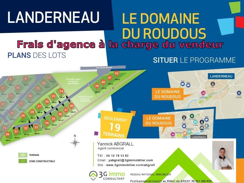 Terrain à Landerneau (29800)