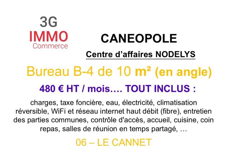 Bureaux à Le Cannet (06110)
